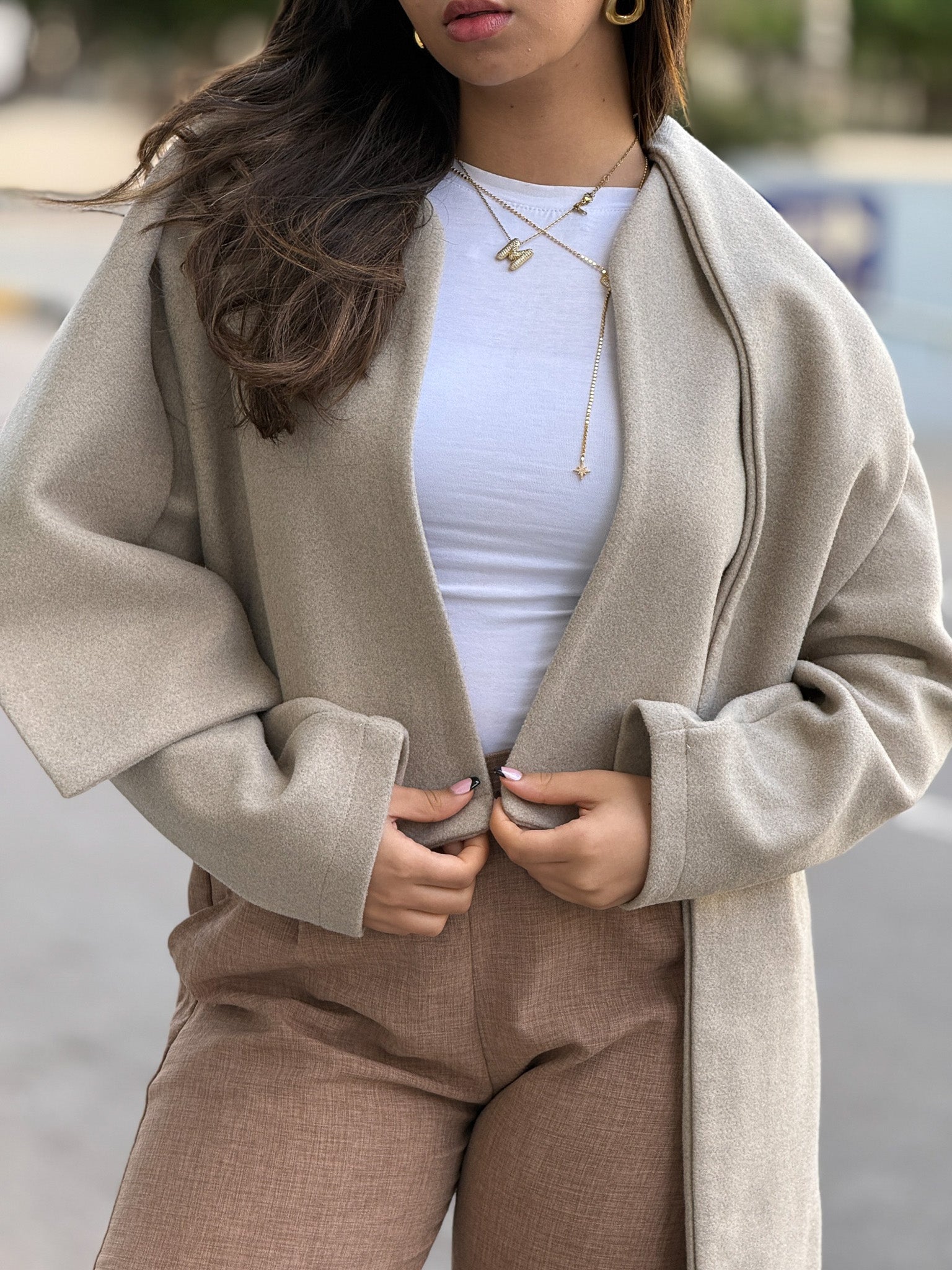 The Atelier Cut Scarf Jacket