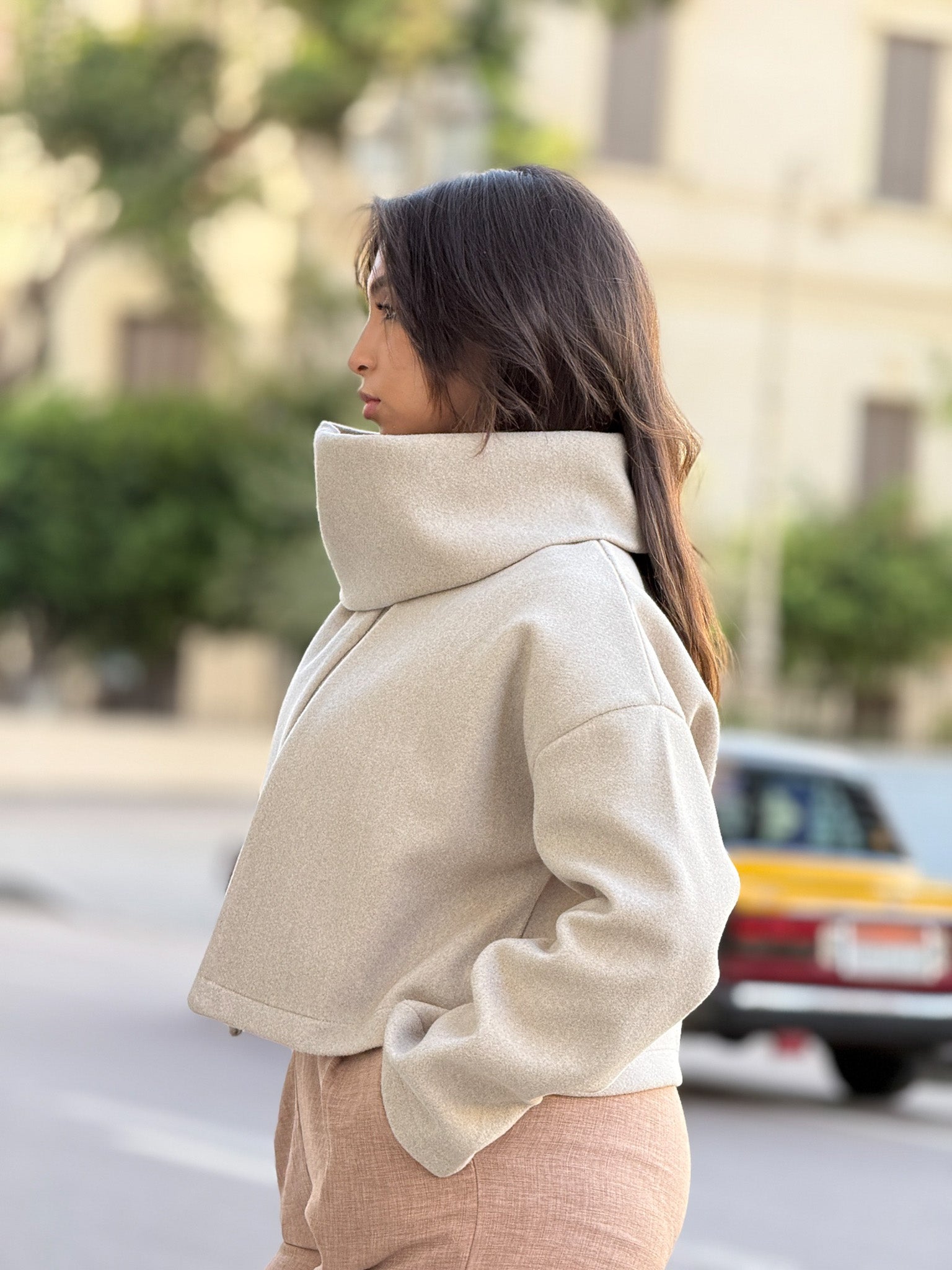 The Atelier Cut Scarf Jacket