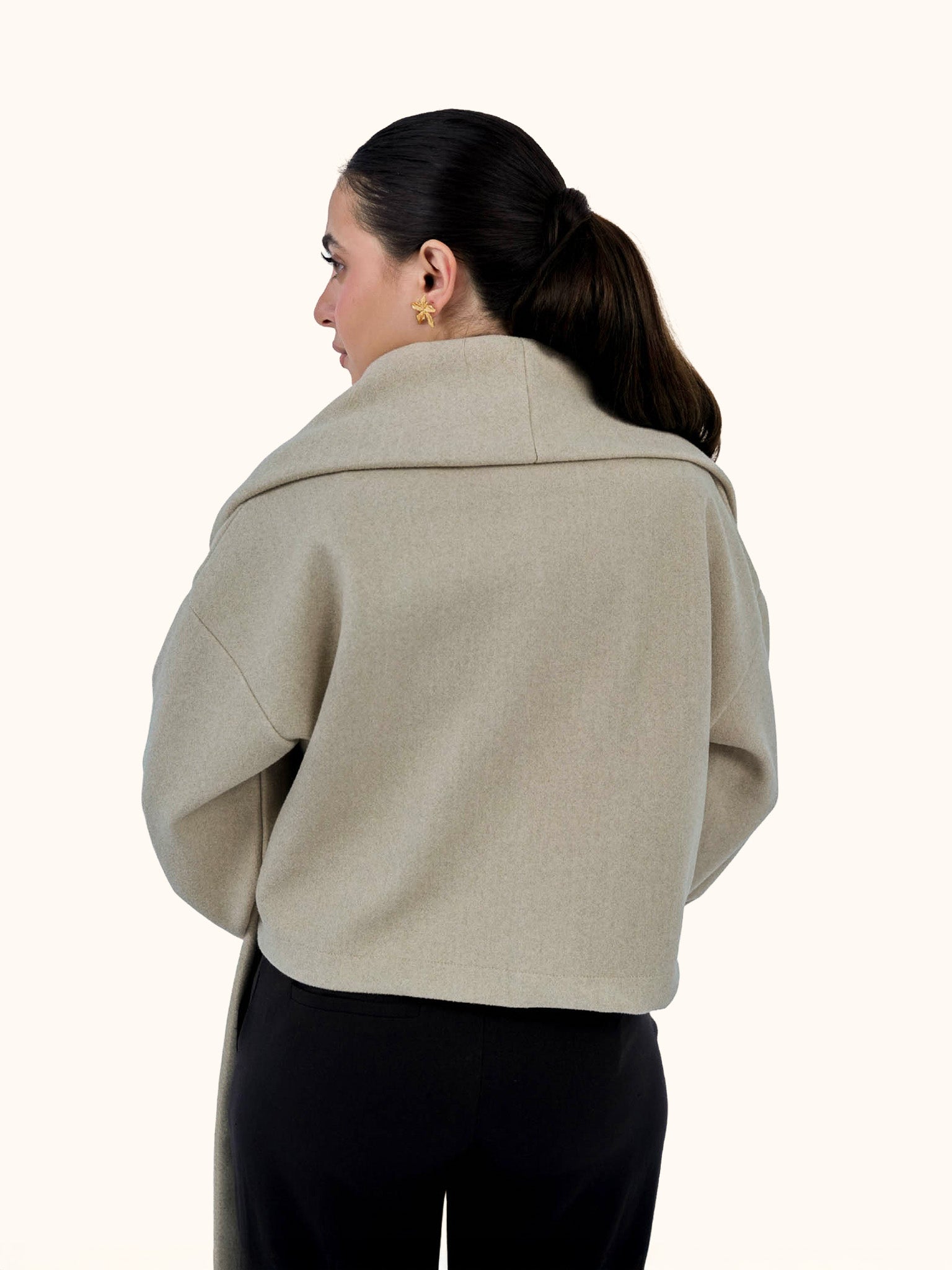 The Atelier Cut Scarf Jacket
