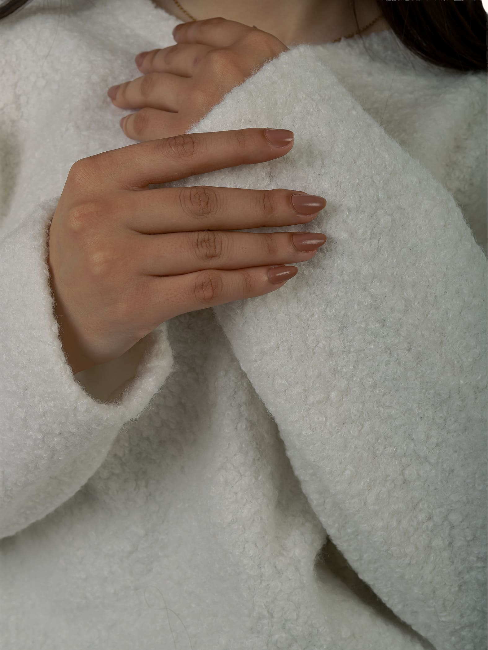 The Ivory Fluff Fur Pullover